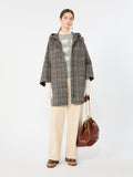 Weekend Max Mara WKDSEGGIO - Cappotto midi in lana Principe di Galles
