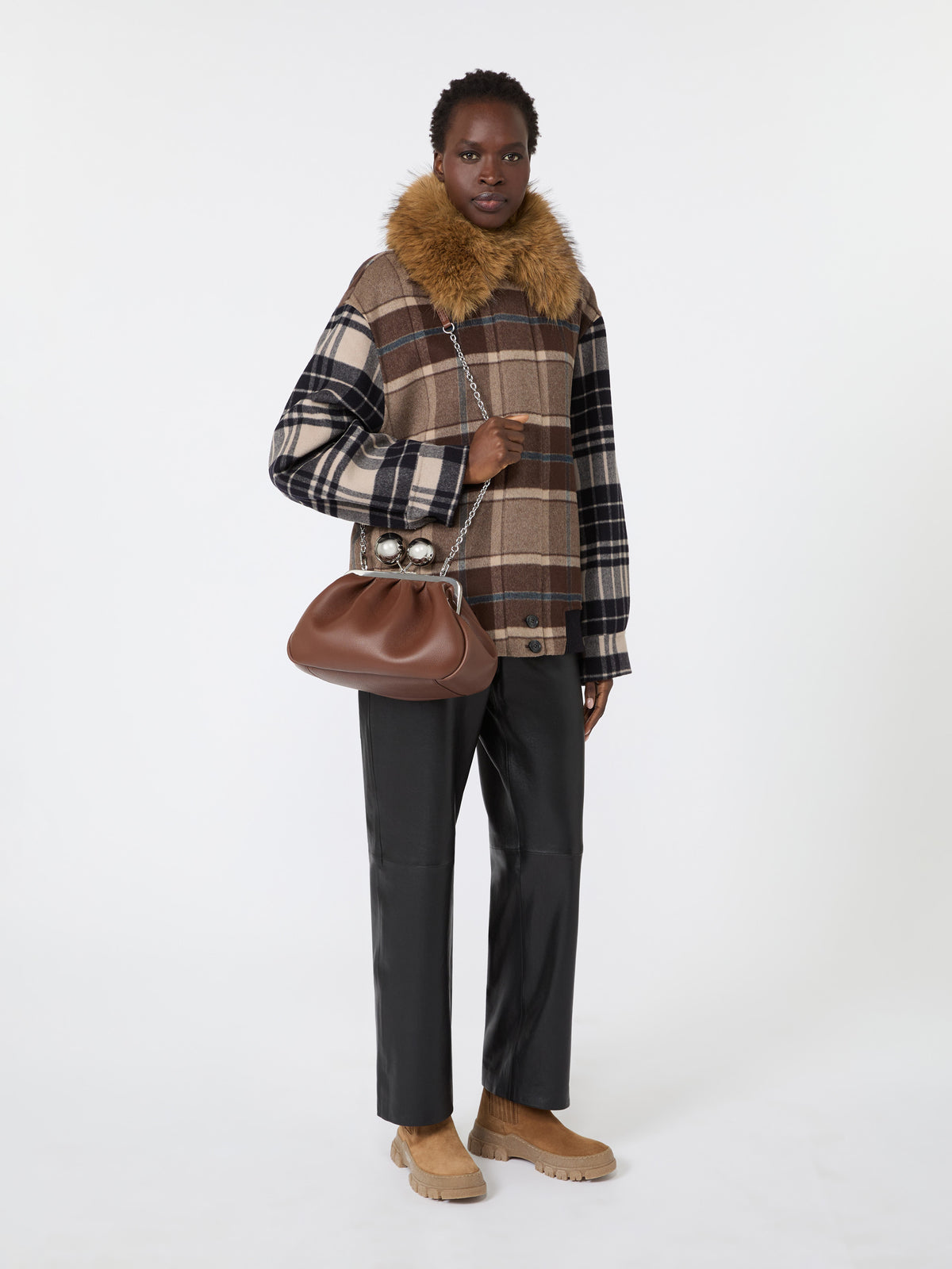 Weekend Max Mara WKACARO - Pasticcino Bag medium in vitello