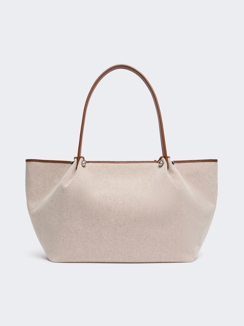 Weekend Max Mara PRATI - Shopping bag in canvas e pelle