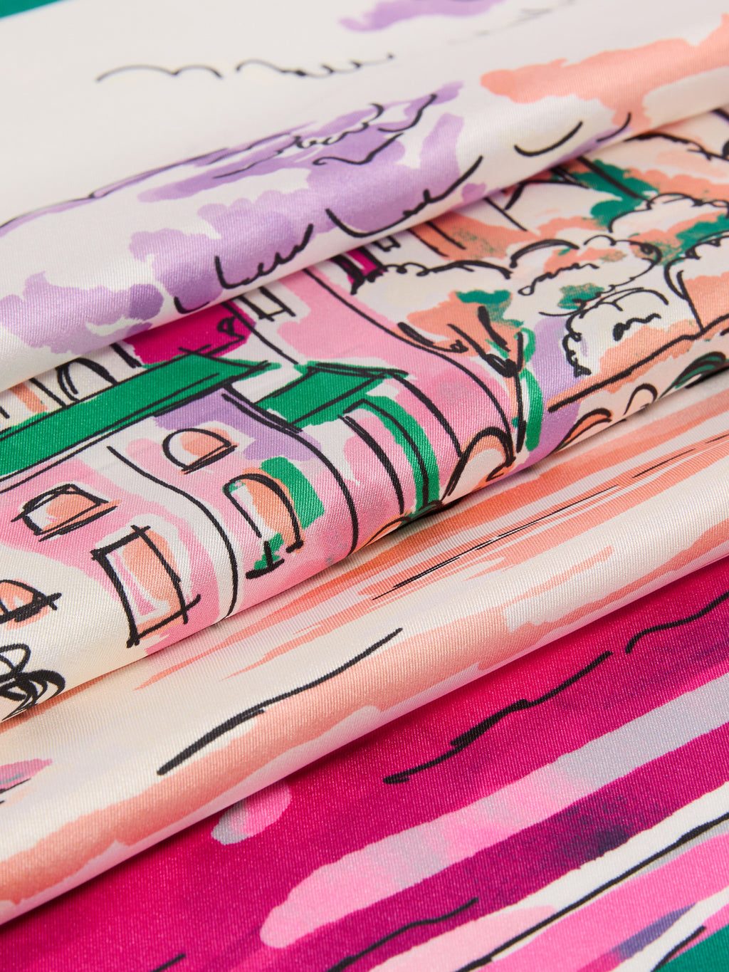 Weekend Max Mara WKAONESTO - Foulard in seta stampata