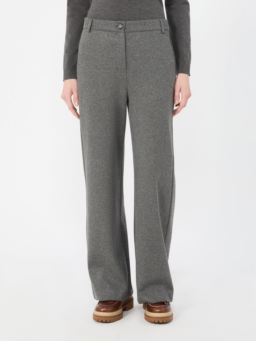 Weekend Max Mara WKDORATA - Pantalone in jersey micro jacquard