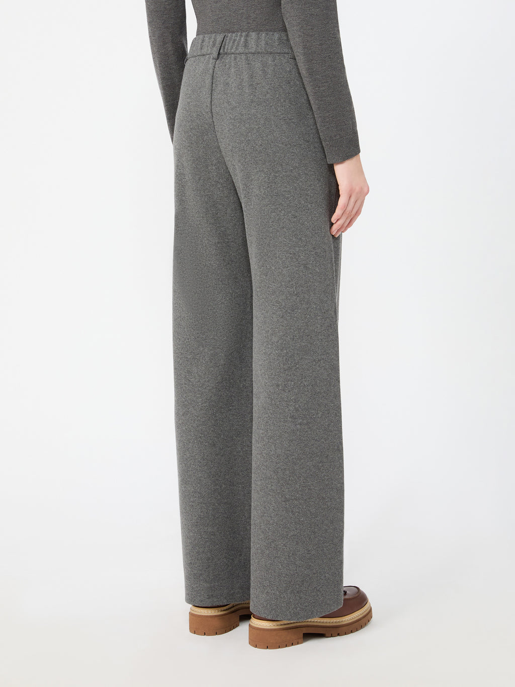 Weekend Max Mara WKDORATA - Pantalone in jersey micro jacquard
