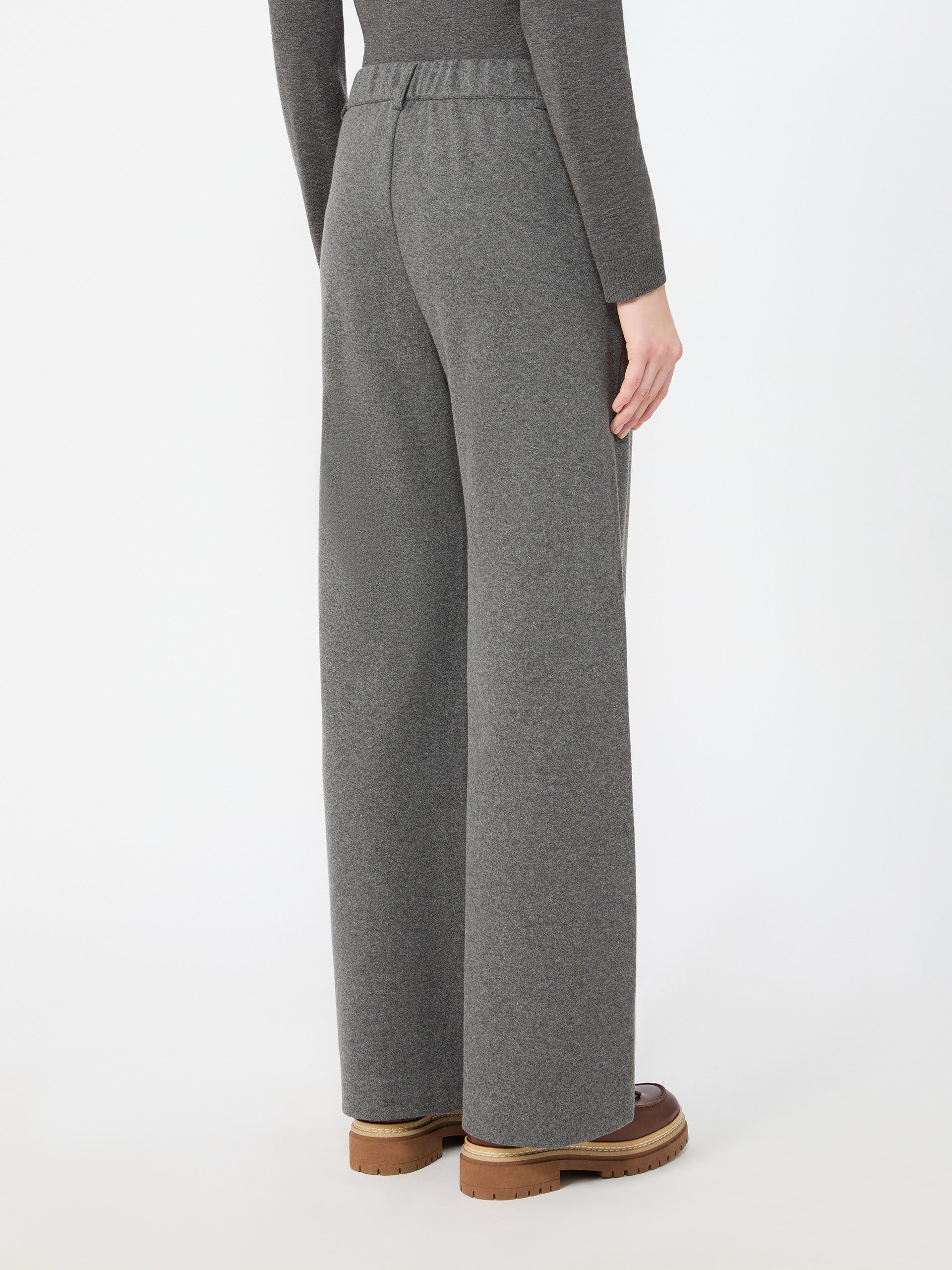 Weekend Max Mara WKDORATA - Pantalone in jersey micro jacquard