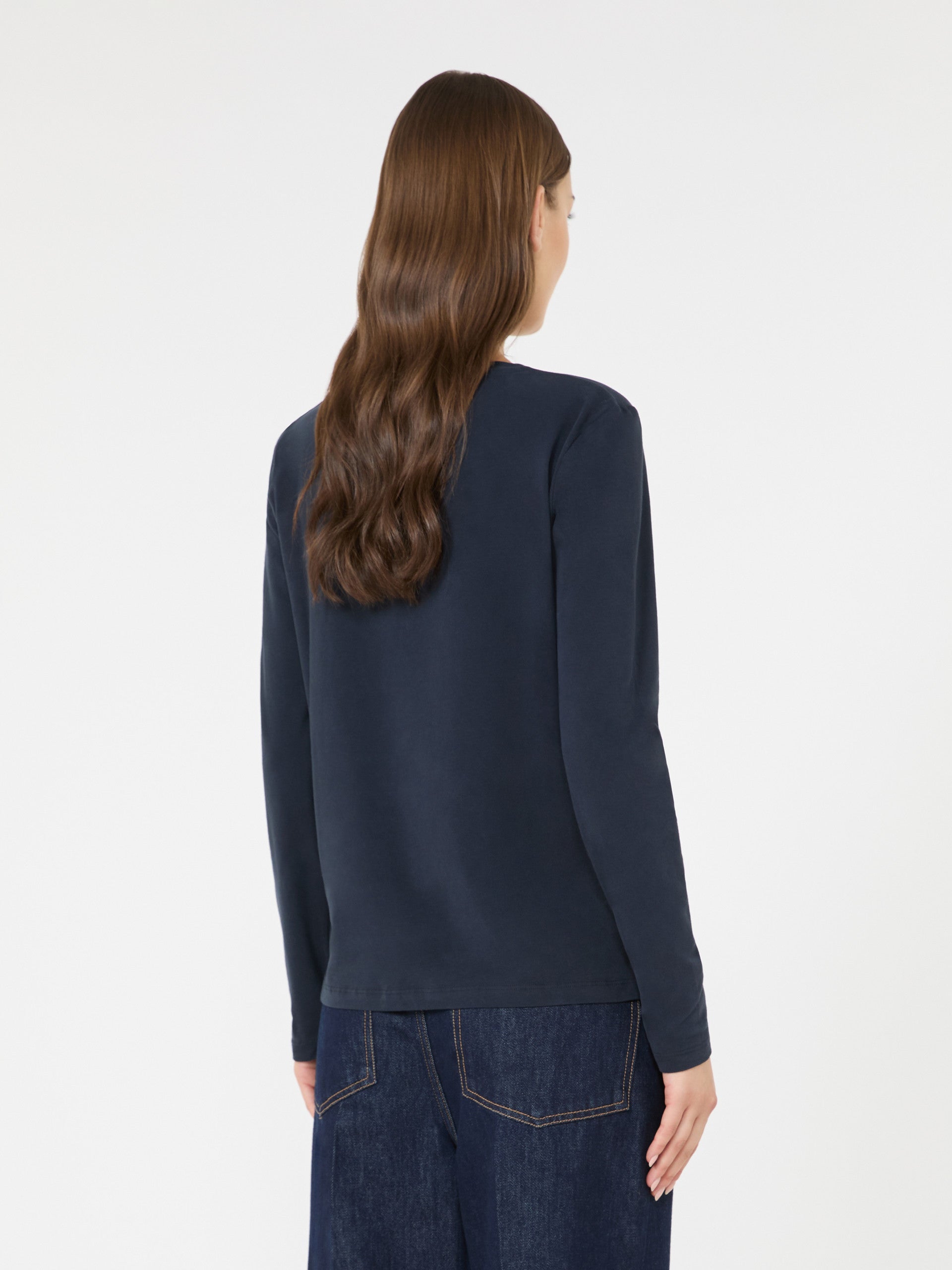 Weekend Max Mara WKDCESTINO - T-shirt a maniche lunghe in jersey