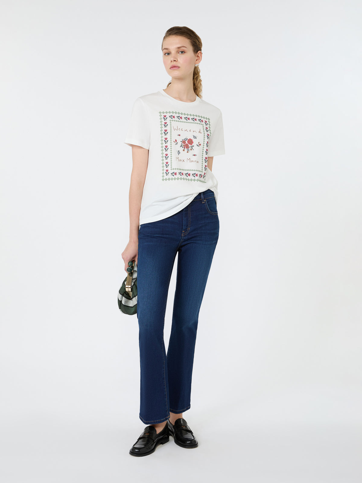 Weekend Max Mara WKDEDISON - T-shirt in cotone con stampa