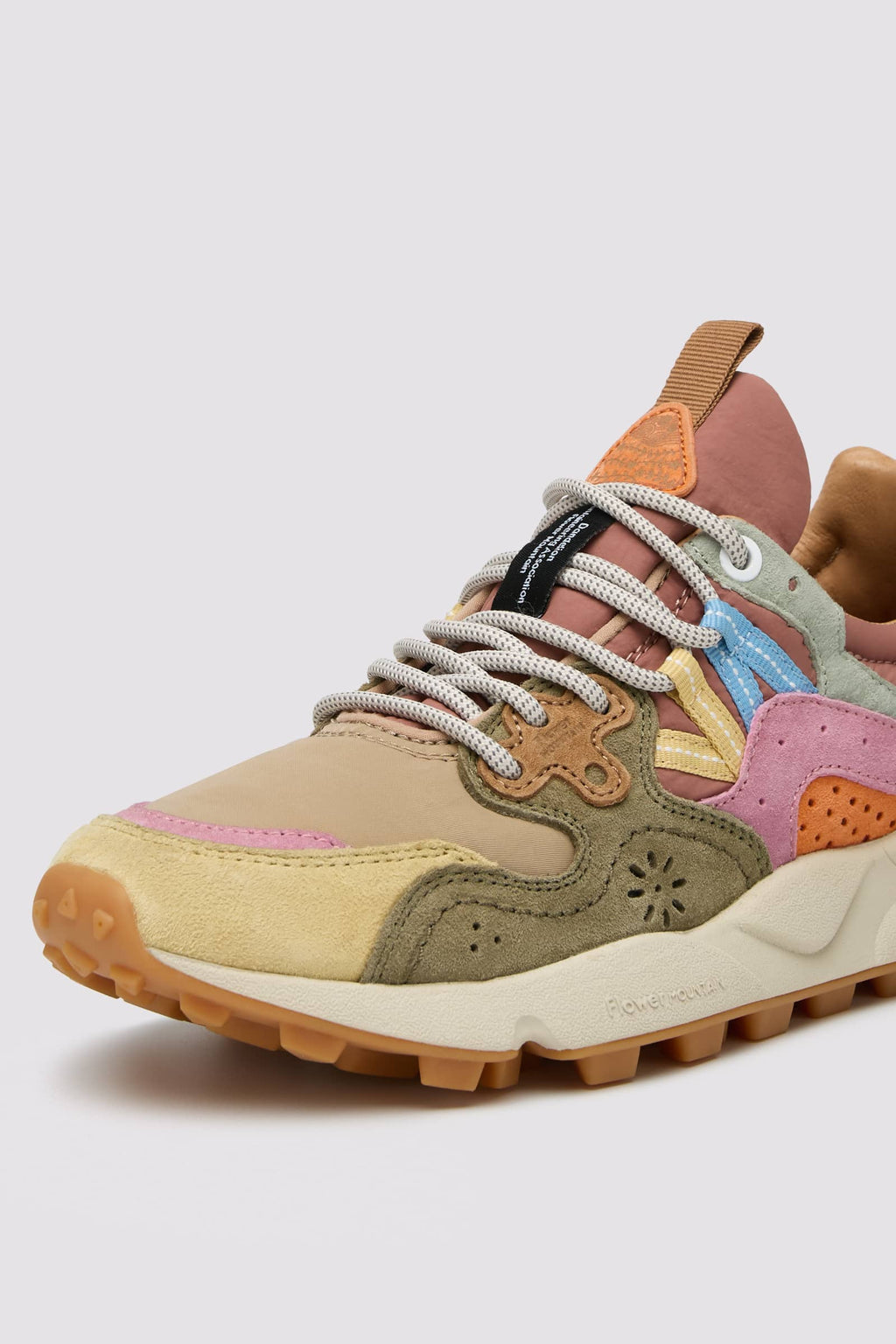 Flower Mountain YAMANO 3 - Sneakers in suede e tessuto tecnico