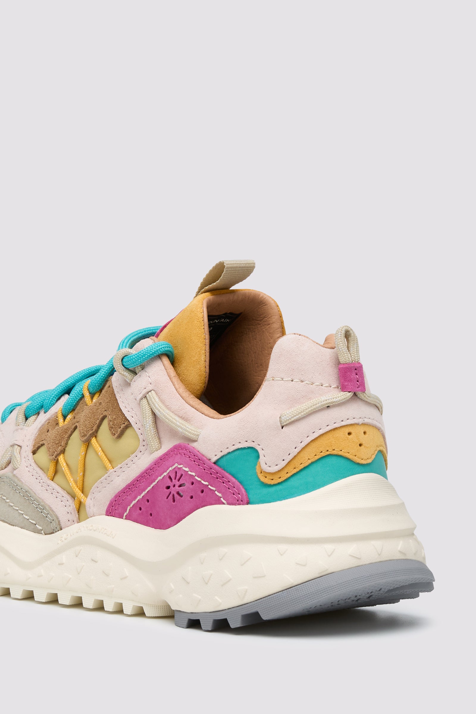 Flower Mountain YAMABUSHI - Sneakers in suede e tessuto tecnico