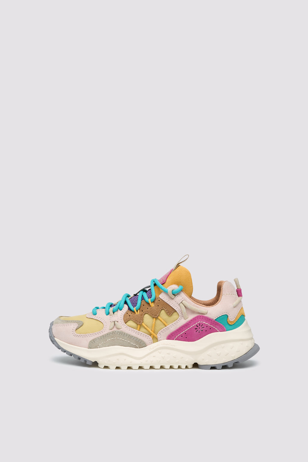 Flower Mountain YAMABUSHI - Sneakers in suede e tessuto tecnico