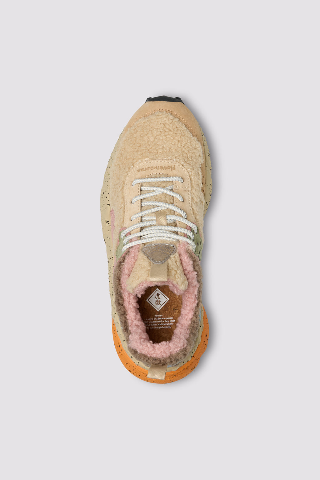 Flower Mountain KOTETSU - Sneakers in suede e lana