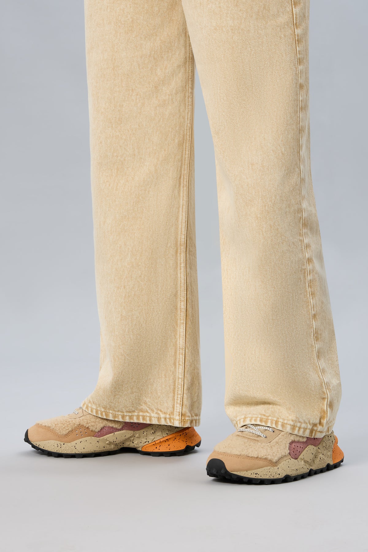 Flower Mountain KOTETSU - Sneakers in suede e lana