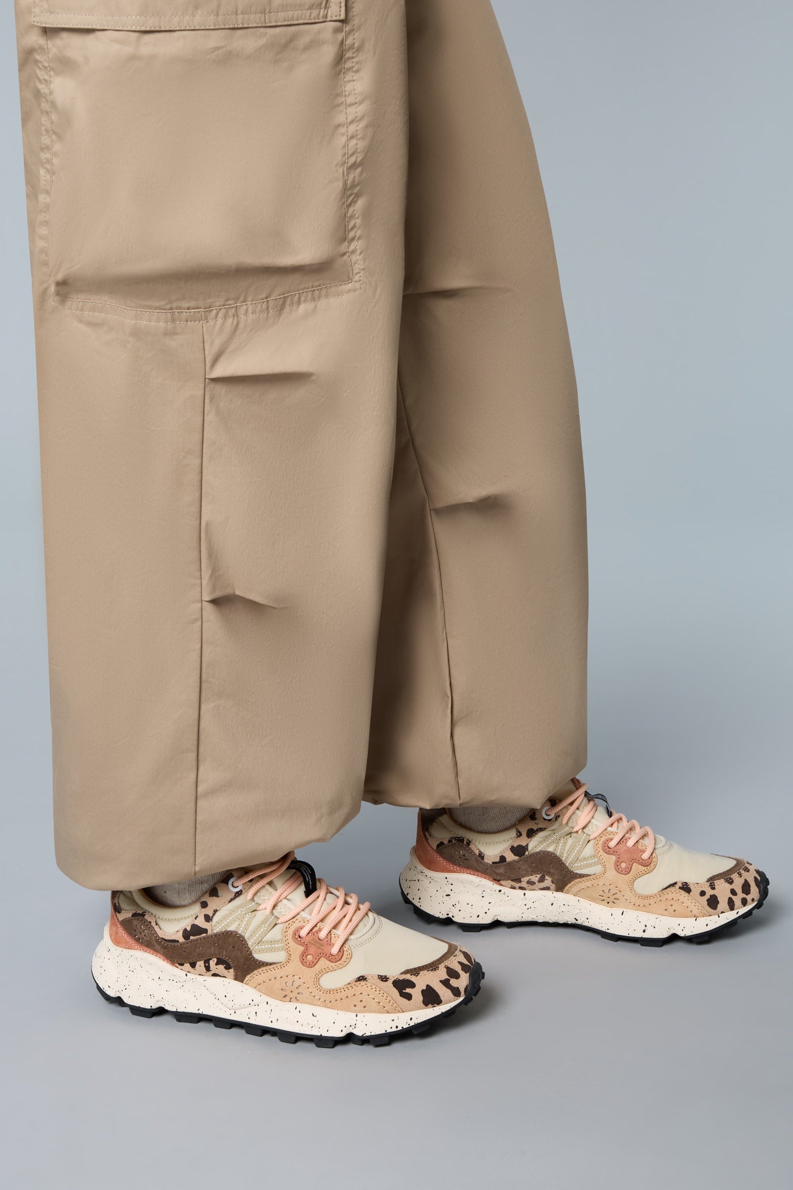 Flower Mountain YAMANO 3 - Sneakers in suede e tessuto tecnico