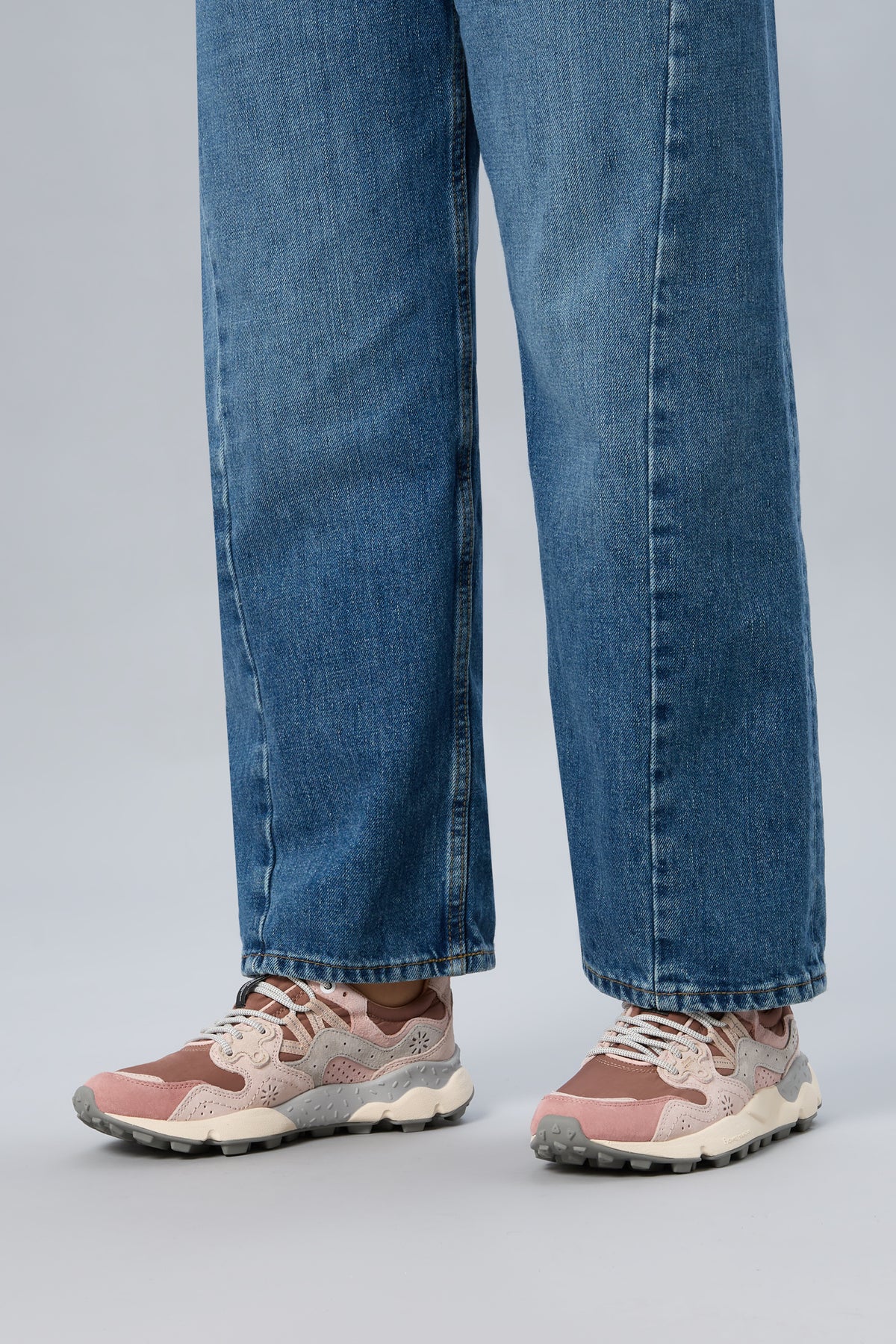 Flower Mountain YAMANO 3 - Sneakers in suede e tessuto tecnico