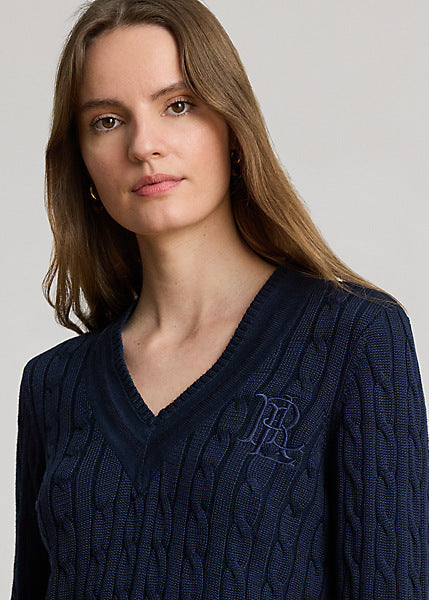Lauren by Ralph Lauren MEREN - Maglia da cricket a trecce