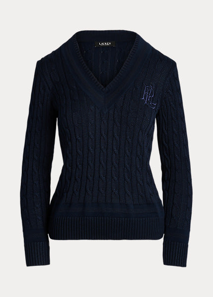 Lauren by Ralph Lauren MEREN - Maglia da cricket a trecce