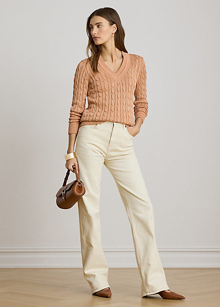 Lauren by Ralph Lauren MEREN - Maglia da cricket a trecce