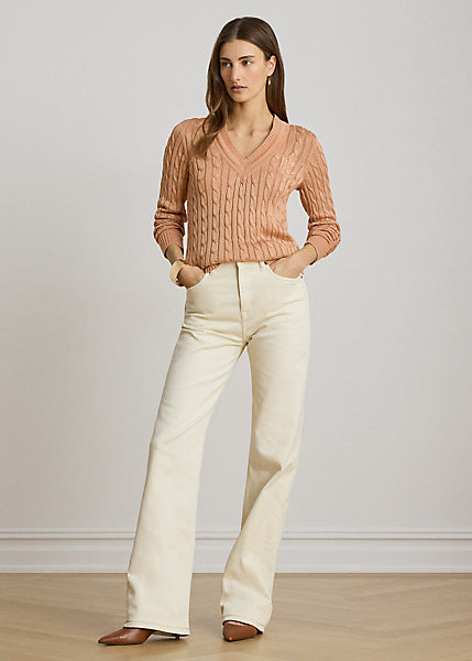 Lauren by Ralph Lauren MEREN - Maglia da cricket a trecce