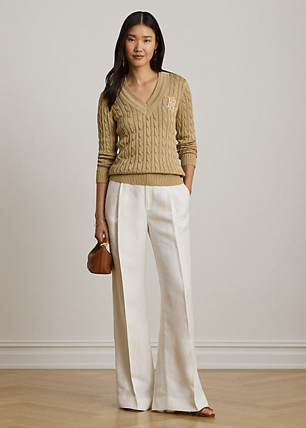 Lauren by Ralph Lauren MEREN - Maglia da cricket a trecce