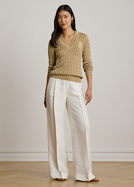 Lauren by Ralph Lauren MEREN - Maglia da cricket a trecce
