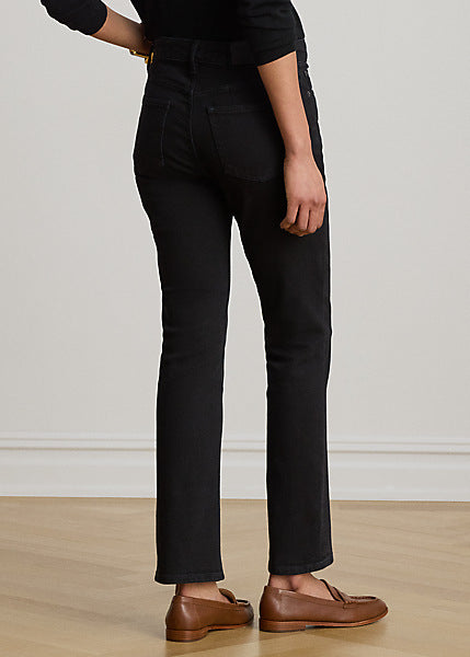 Lauren by Ralph Lauren 200B27741 - Jeans Slim Straight-Fit a vita alta