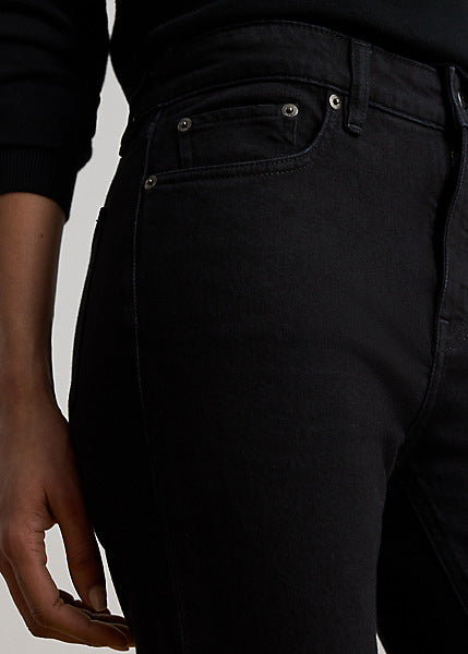 Lauren by Ralph Lauren 200B27741 - Jeans Slim Straight-Fit a vita alta