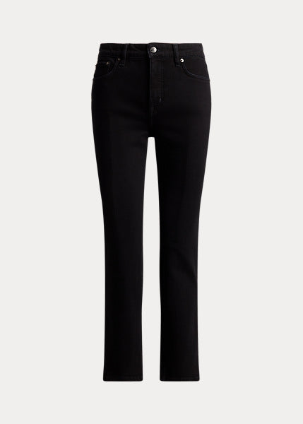 Lauren by Ralph Lauren 200B27741 - Jeans Slim Straight-Fit a vita alta