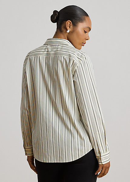 Lauren by Ralph Lauren 200P13720 - Camicia in dobby di cotone Classic-Fit
