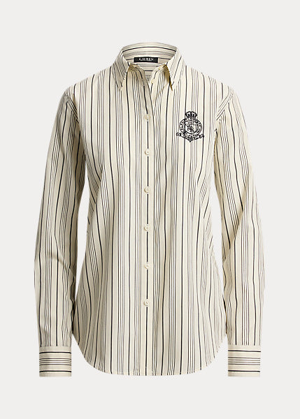 Lauren by Ralph Lauren 200P13720 - Camicia in dobby di cotone Classic-Fit