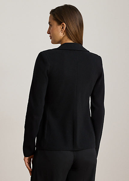 Lauren by Ralph Lauren 200P14021 - Blazer a doppio petto in piqué stretch