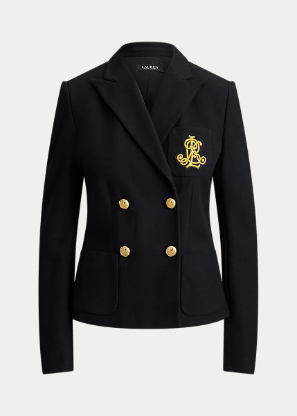 Lauren by Ralph Lauren 200P14021 - Blazer a doppio petto in piqué stretch