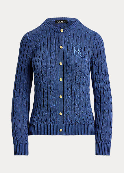 Lauren by Ralph Lauren 200P14040 - Cardigan a trecce in misto cotone