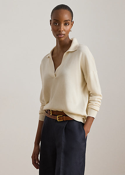 Lauren by Ralph Lauren 200P14056 - Maglia polo in cotone e modal