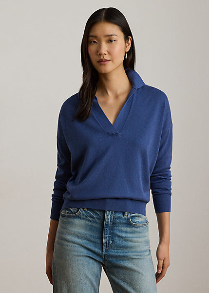 Lauren by Ralph Lauren 200P14056 - Maglia polo in cotone e modal
