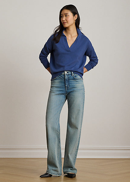 Lauren by Ralph Lauren 200P14056 - Maglia polo in cotone e modal