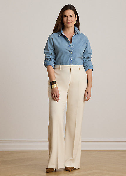 Lauren by Ralph Lauren 200P14149 - Camicia in denim Classic-Fit