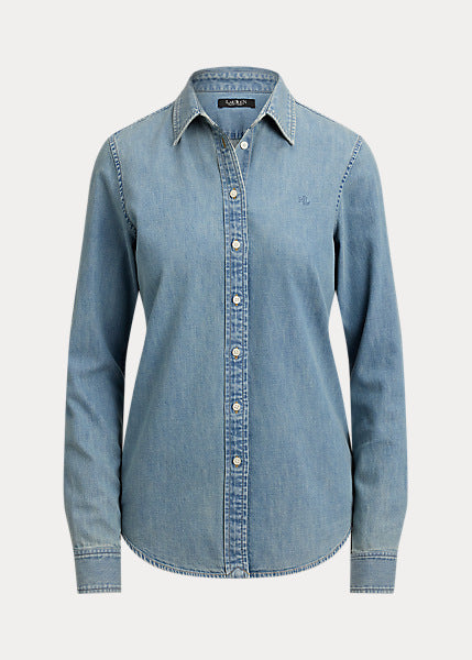 Lauren by Ralph Lauren 200P14149 - Camicia in denim Classic-Fit