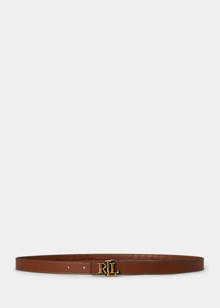 Lauren by Ralph Lauren REV LRL 20 - Cintura reversibile goffrata con logo