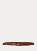 Lauren by Ralph Lauren REV LRL 20 - Cintura reversibile goffrata con logo
