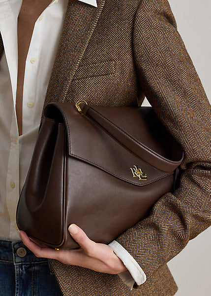Lauren by Ralph Lauren FARRAH - Bauletto morbido Farrah medio in nappa