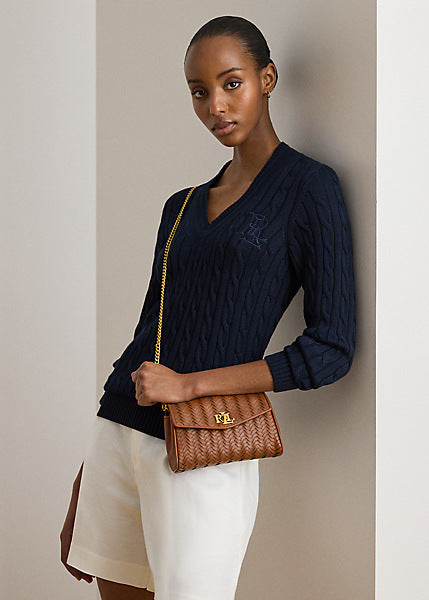 Lauren by Ralph Lauren TRN WRST CRS - Portafoglio a tracolla in tessuto